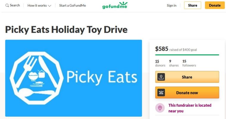 GoFundMe Toy Drive – Part 2