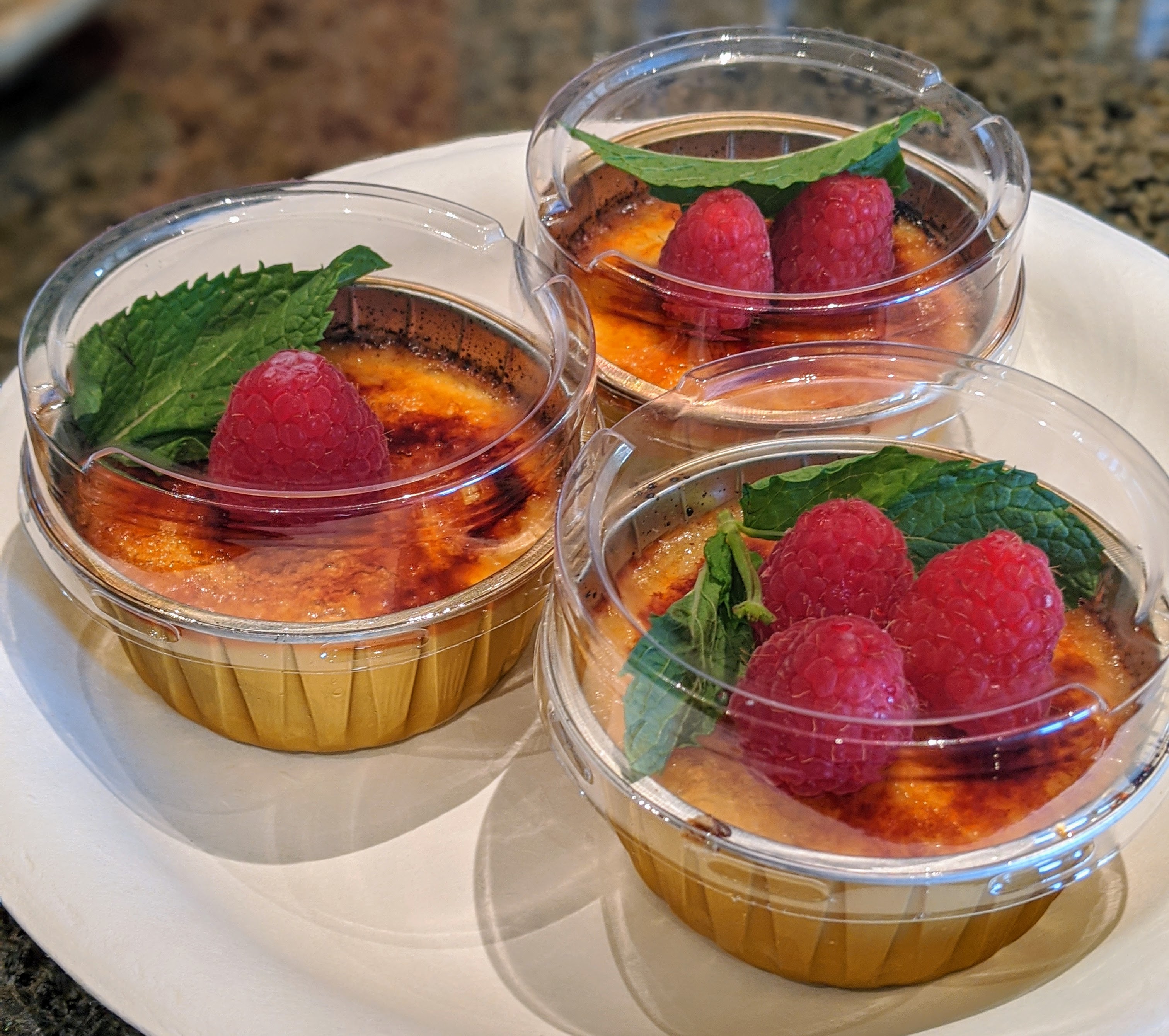 RASPBERRY CREME BRULEE