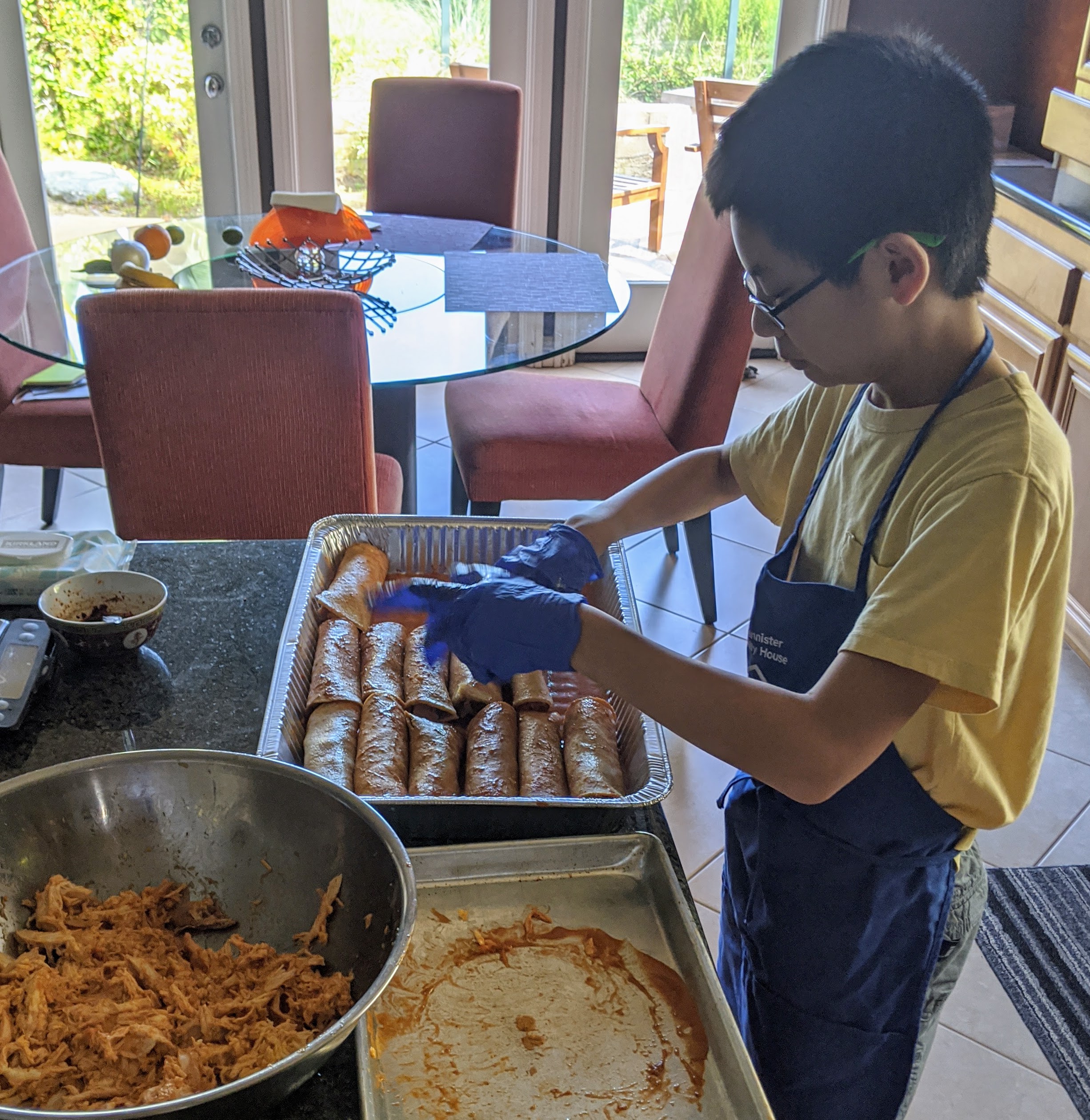 CHICKEN ENCHILADAS